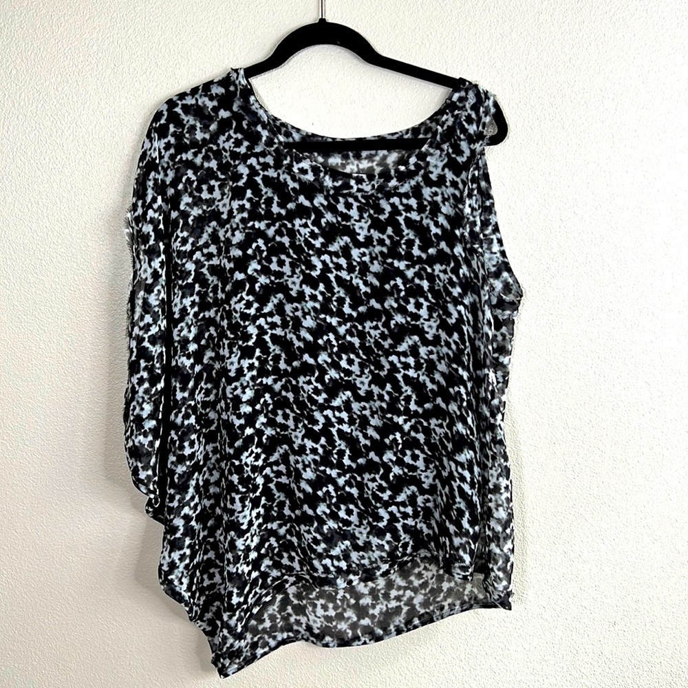 RACHEL Rachel Roy Printed Stylish Top